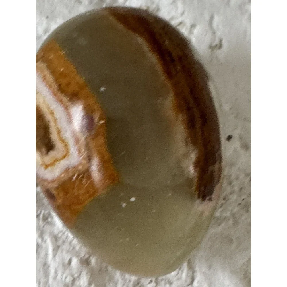 Flower Agate Quartz Crystal Polished Egg Madagascar